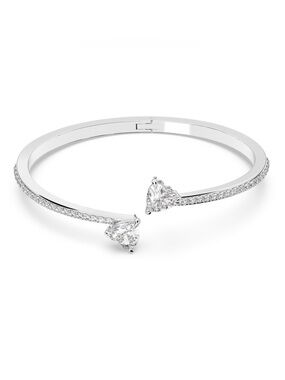 Swarovski Heart Bangle